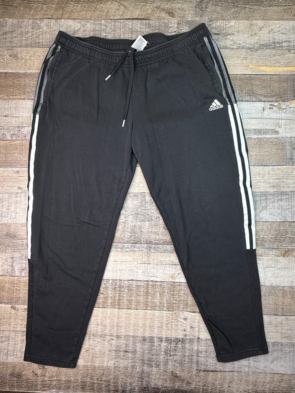 Adidas Women's 2XL Tiro 21 Sweat Pants GM7334 Training Soccer Tapered Leg Fleece